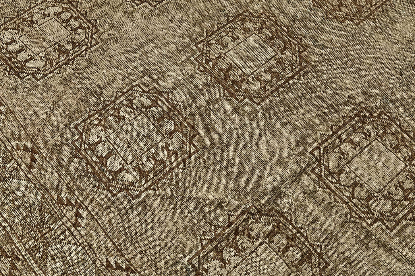 10x16 Antique Persian Bokhara Rug - 50086