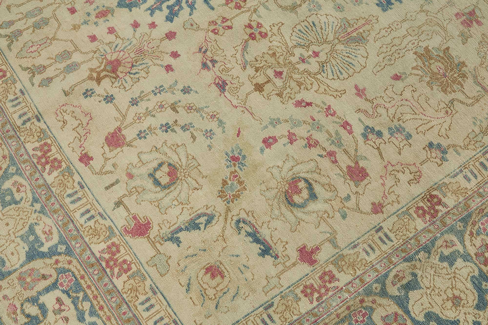 9x12 Antique Persian Kerman Rug - 50087