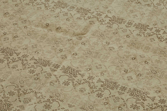 7x10 Antique Persian Tabriz Rug - 50088