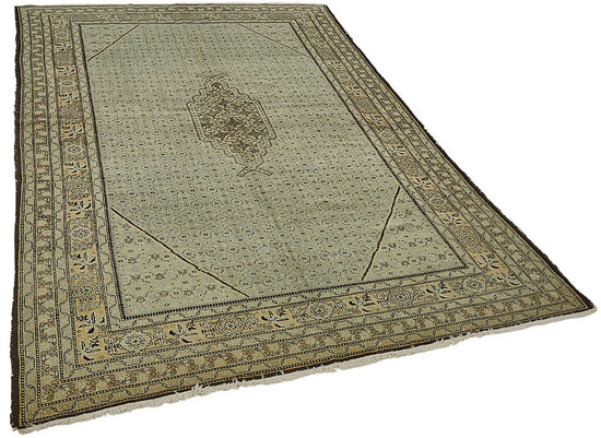 6x8 Antique Persian Tabriz Rug - 50089