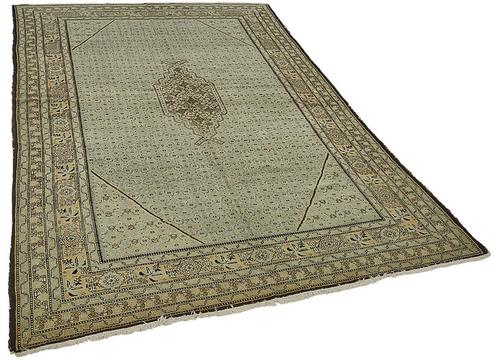 6x8 Antique Persian Tabriz Rug - 50089
