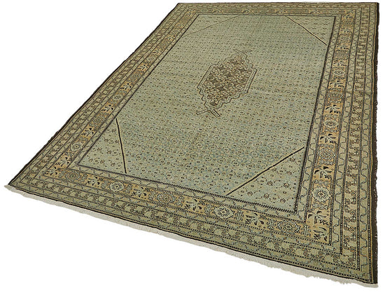 6x8 Antique Persian Tabriz Rug - 50089