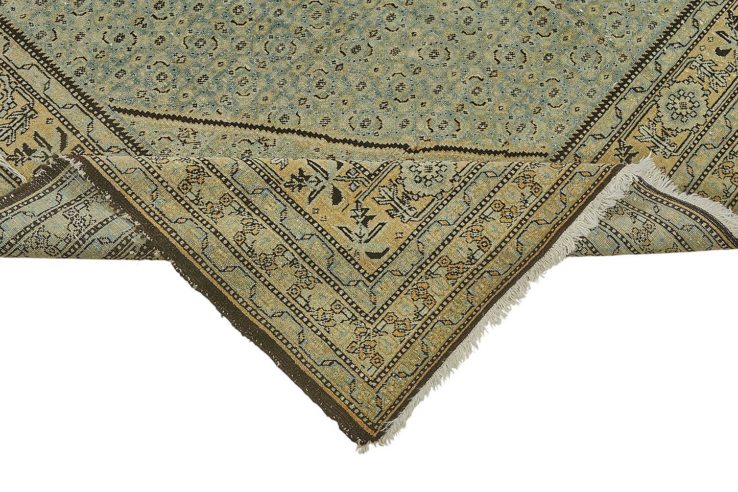 6x8 Antique Persian Tabriz Rug - 50089