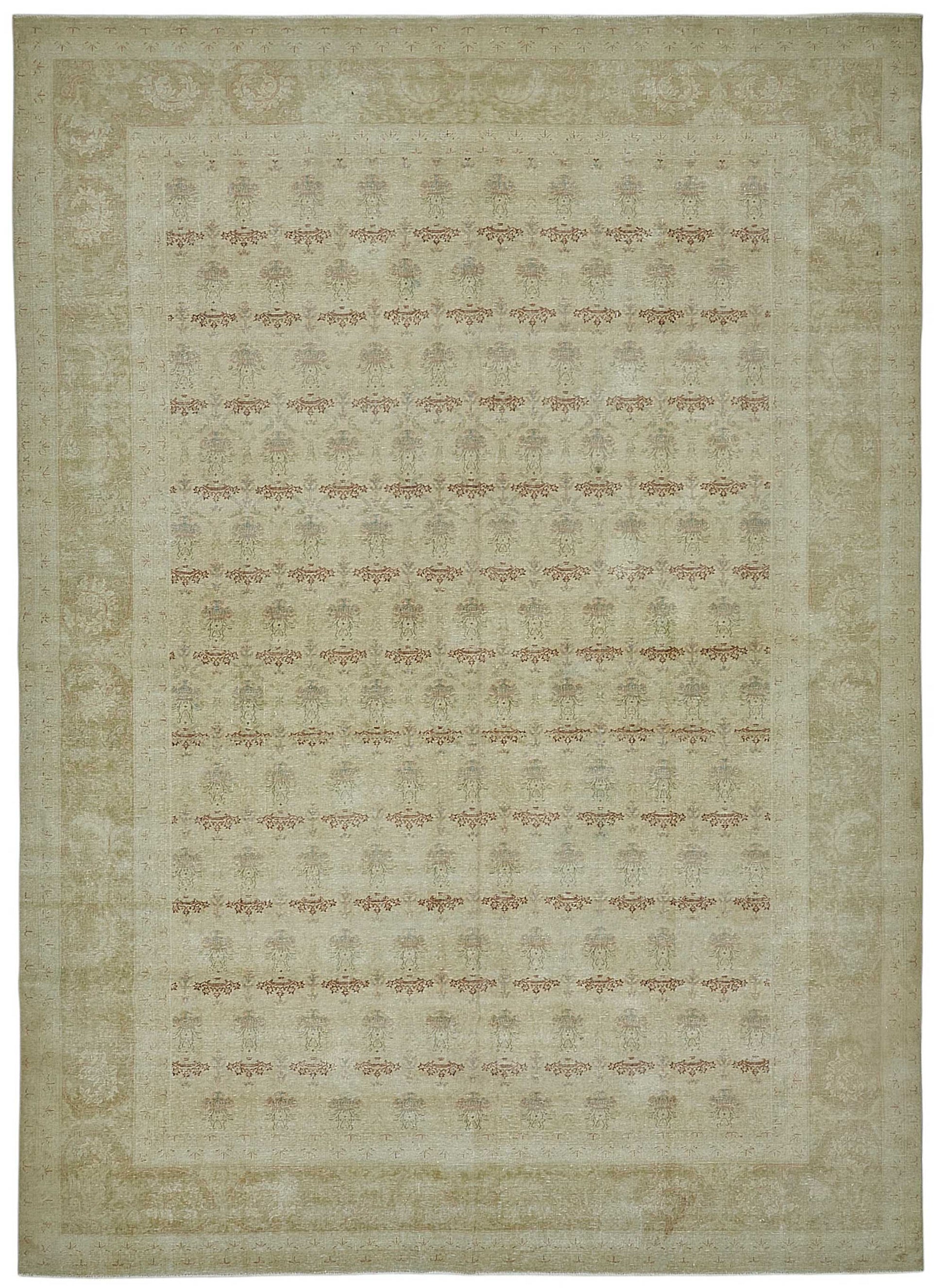 8x11 Antique Persian Ziegler Rug - 50090