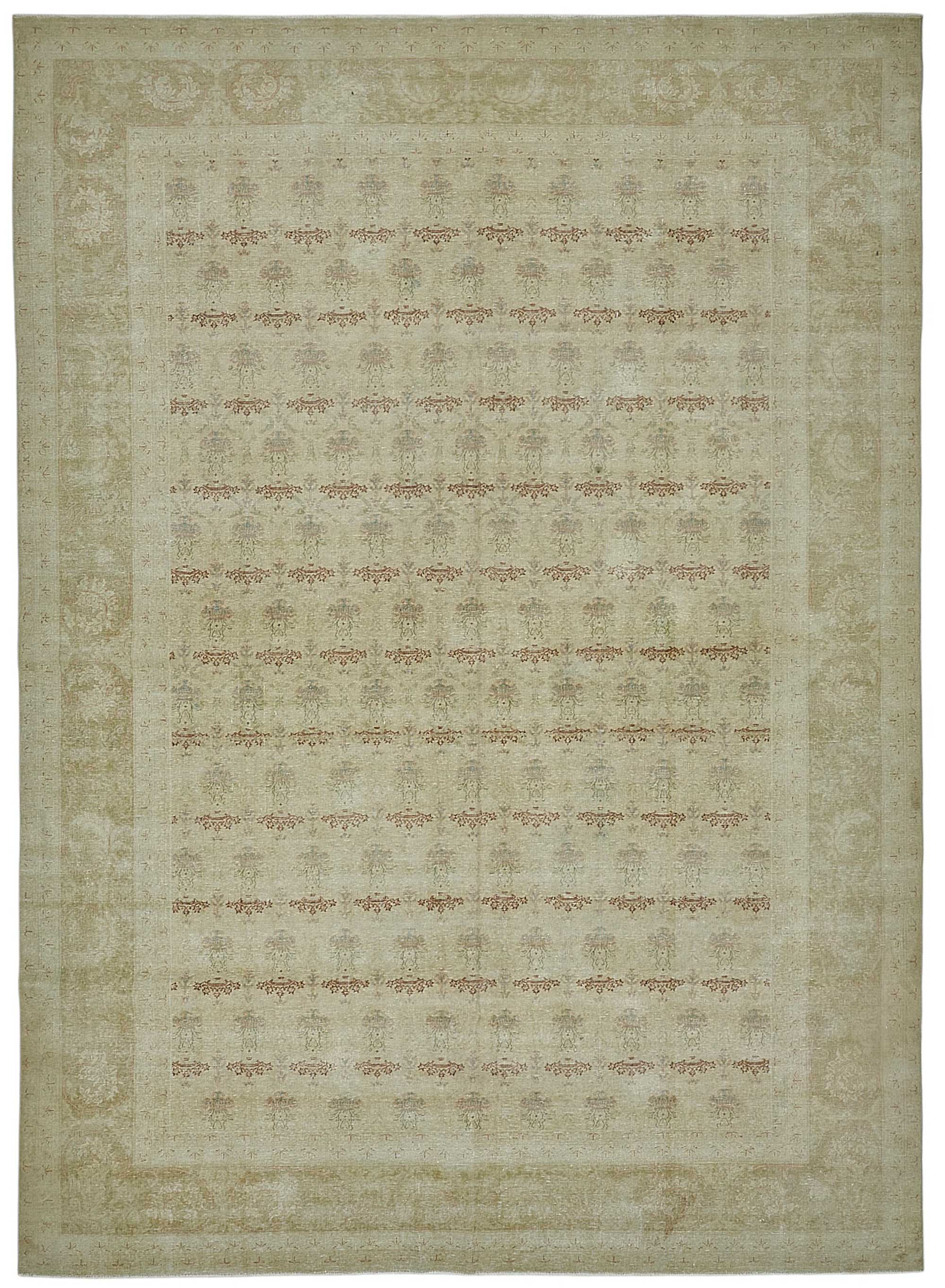 8x11 Antique Persian Ziegler Rug - 50090