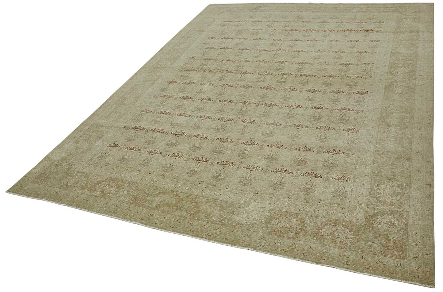 8x11 Antique Persian Ziegler Rug - 50090
