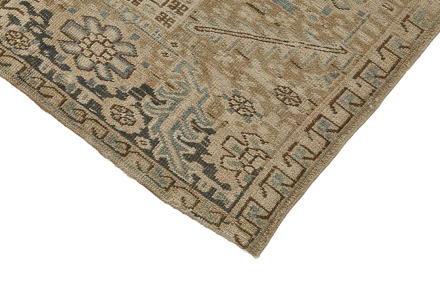 8x12 Antique Persian Heriz Rug - 50091