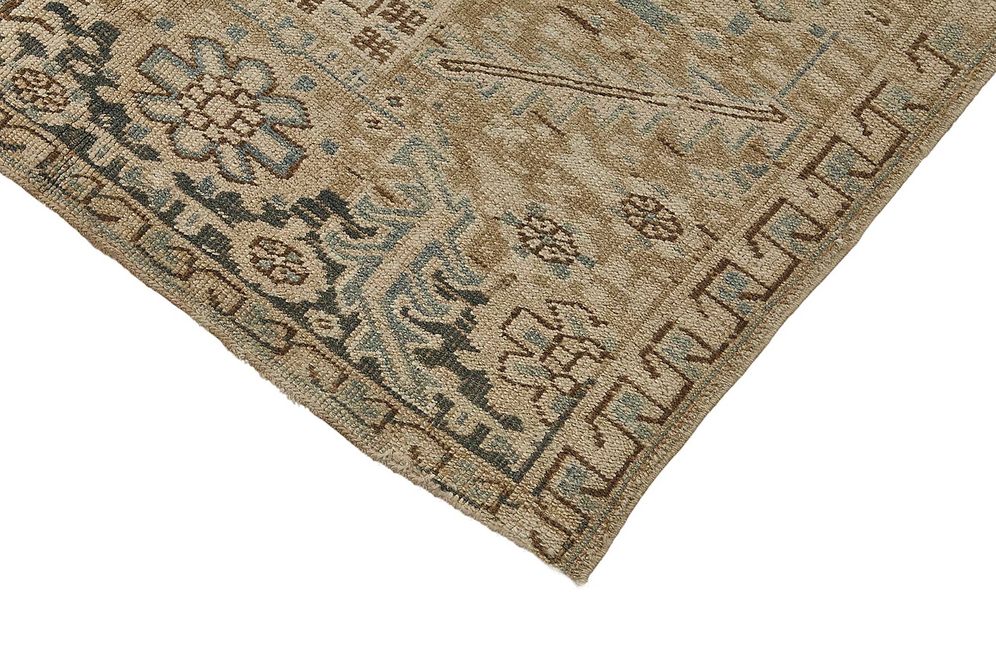 8x12 Antique Persian Heriz Rug - 50091