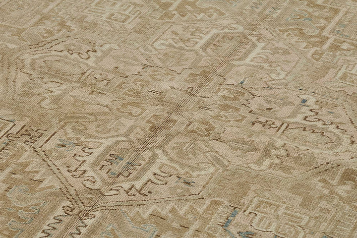 8x12 Antique Persian Heriz Rug - 50091