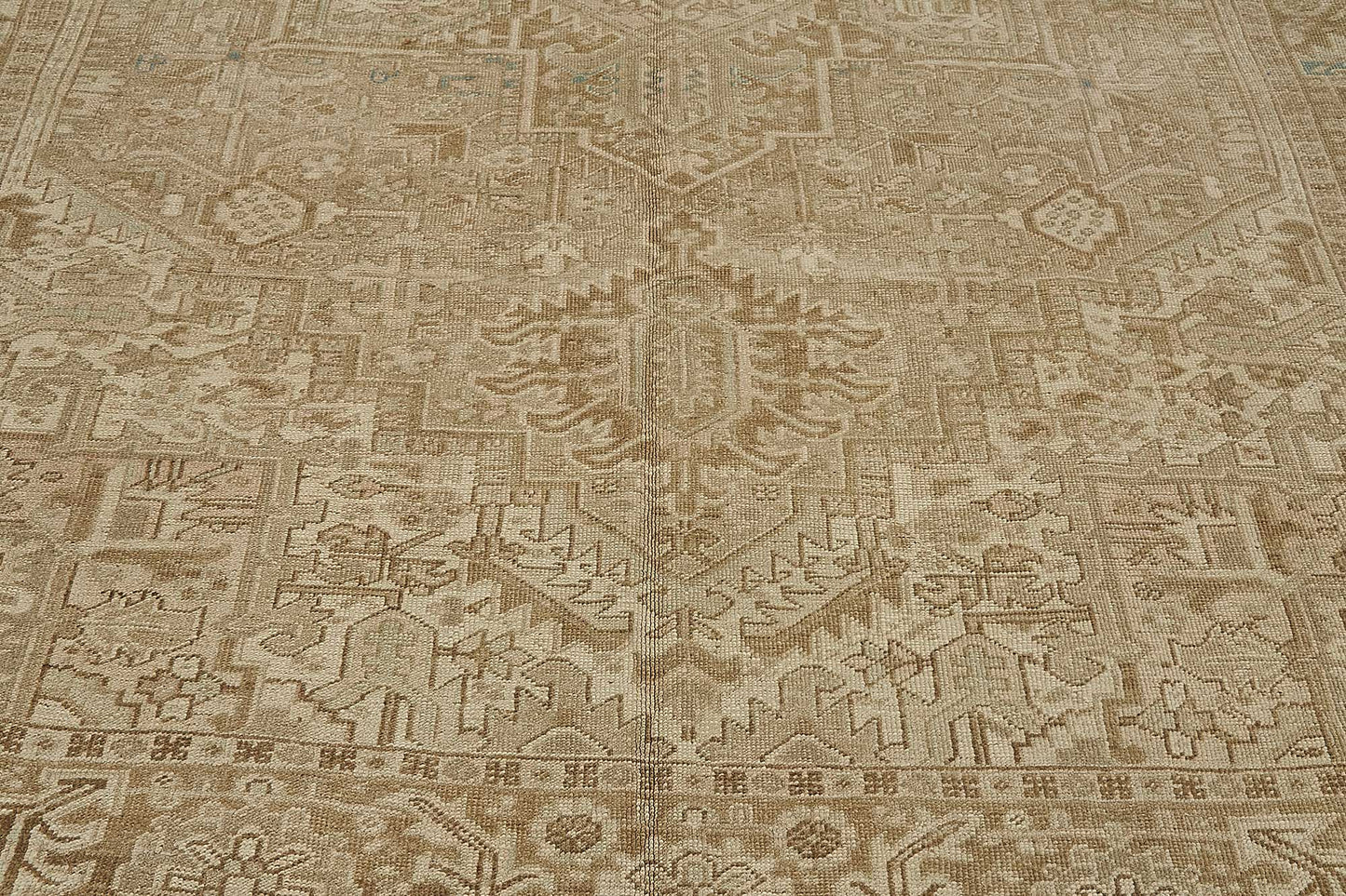 8x12 Antique Persian Heriz Rug - 50091
