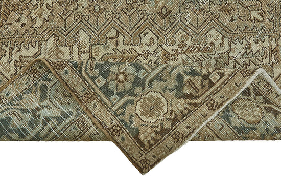 8x10 Antique Persian Heriz Rug - 50092