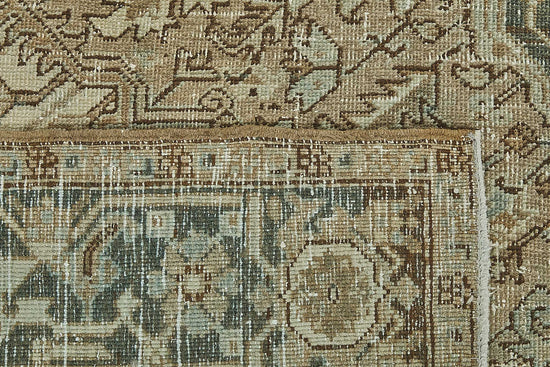 8x10 Antique Persian Heriz Rug - 50092