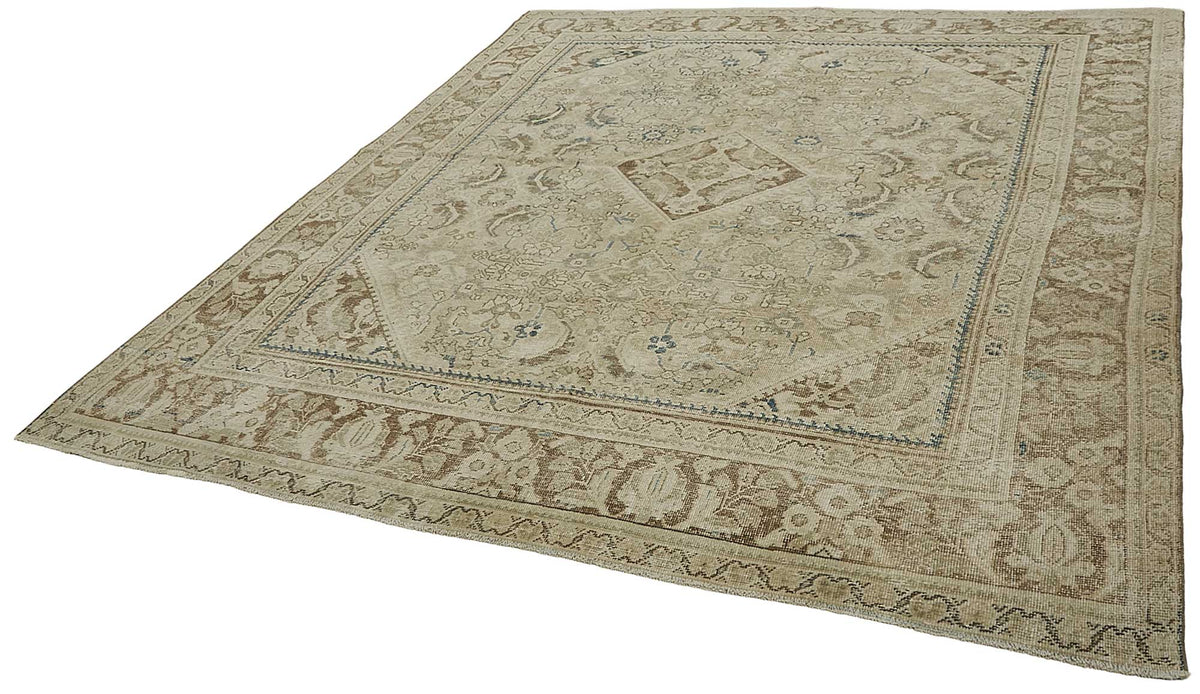 9x12 Antique Persian Mahal Rug - 50093