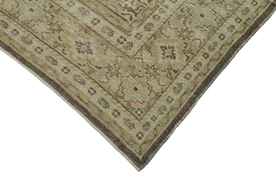 8x10 Antique Persian Tabriz Rug - 50094