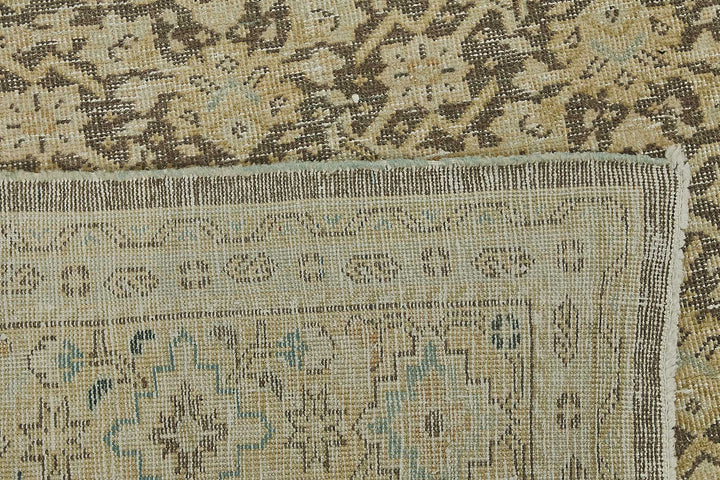 8x10 Antique Persian Tabriz Rug - 50094
