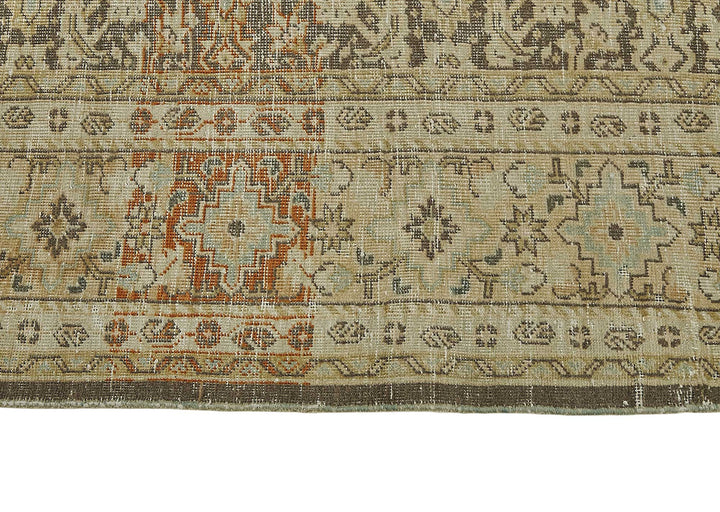 8x10 Antique Persian Tabriz Rug - 50094