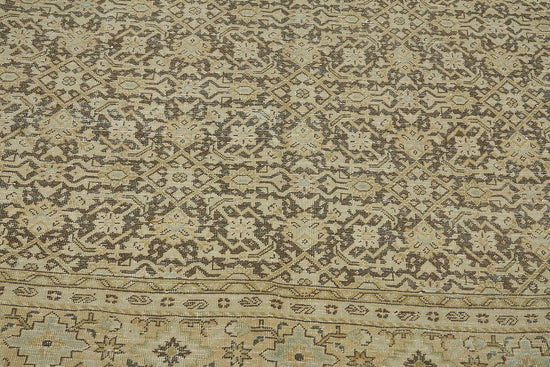 8x10 Antique Persian Tabriz Rug - 50094