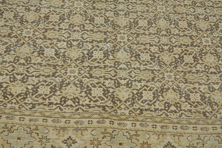 8x10 Antique Persian Tabriz Rug - 50094