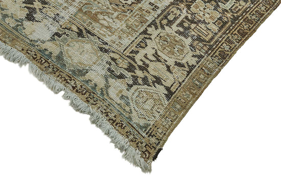 7x10 Antique Persian Heriz Rug - 50095