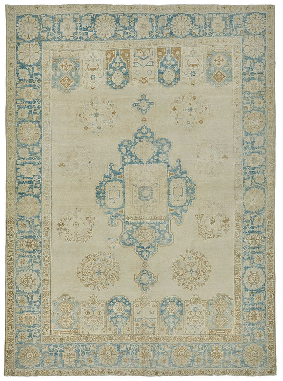 9x12 Antique Persian Kerman Rug - 50096