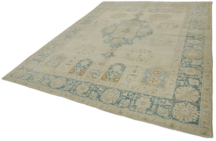 9x12 Antique Persian Kerman Rug - 50096