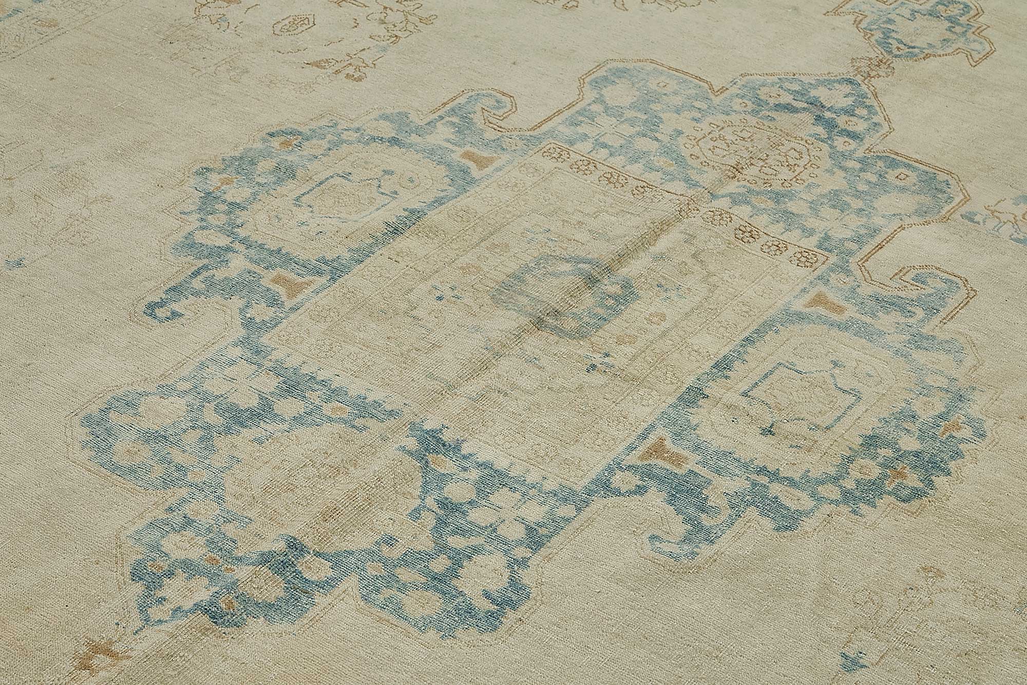 9x12 Antique Persian Kerman Rug - 50096