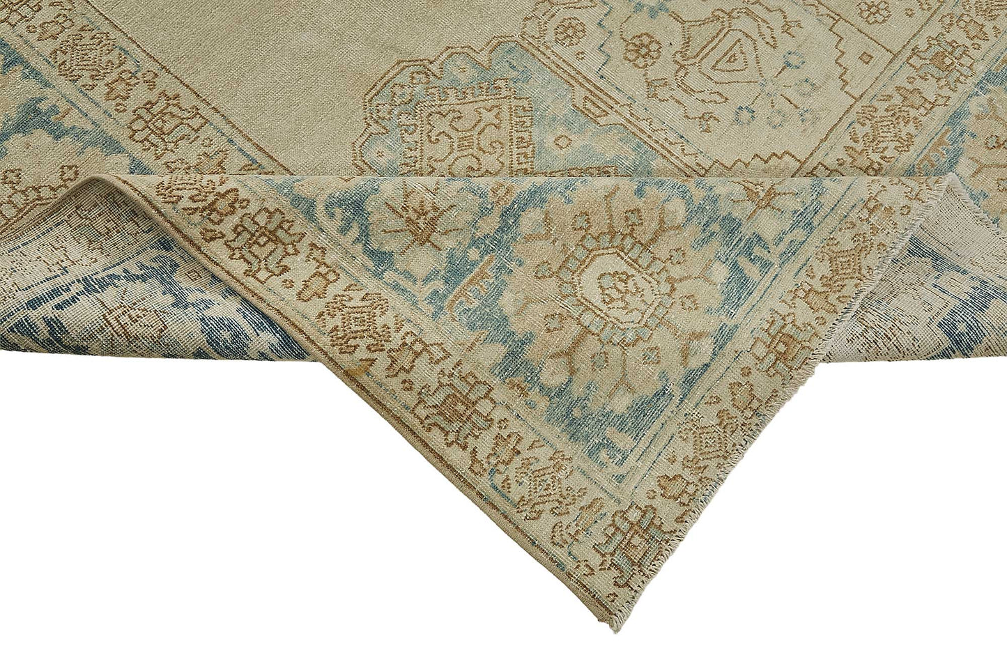 9x12 Antique Persian Kerman Rug - 50096