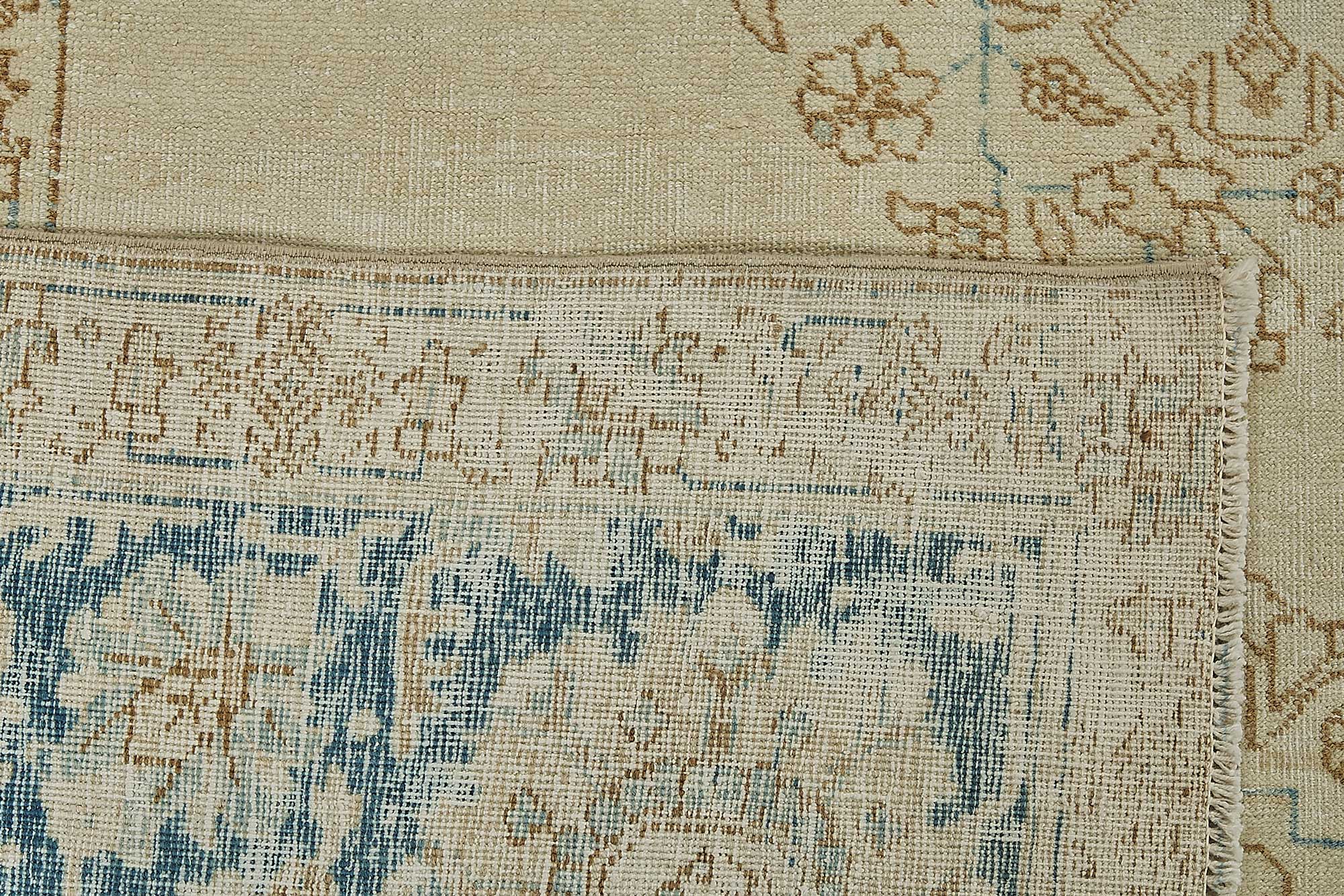 9x12 Antique Persian Kerman Rug - 50096