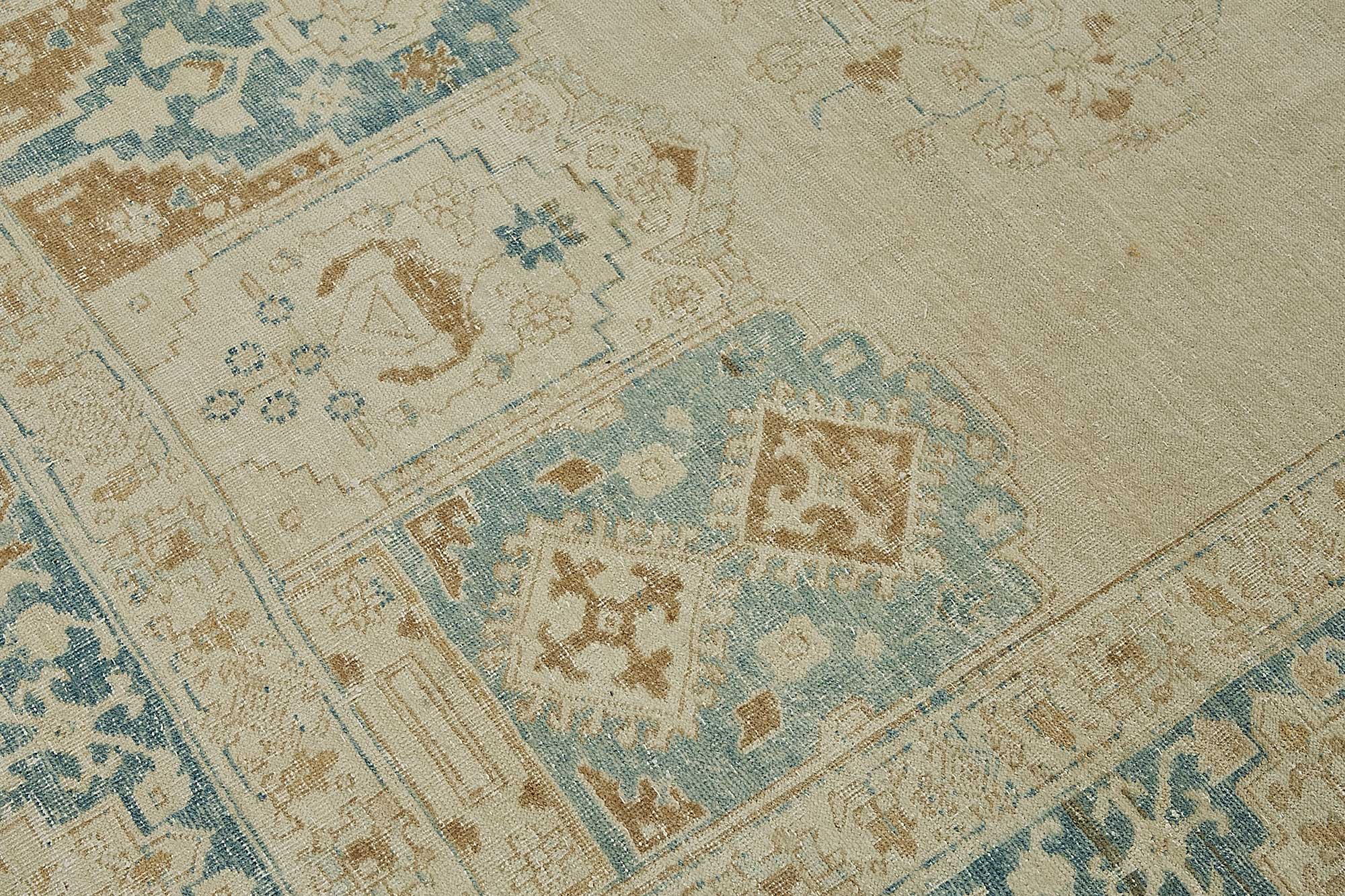 9x12 Antique Persian Kerman Rug - 50096
