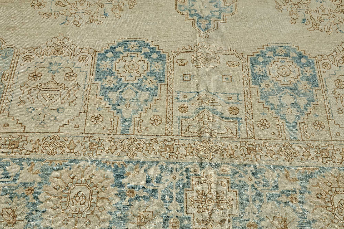 9x12 Antique Persian Kerman Rug - 50096