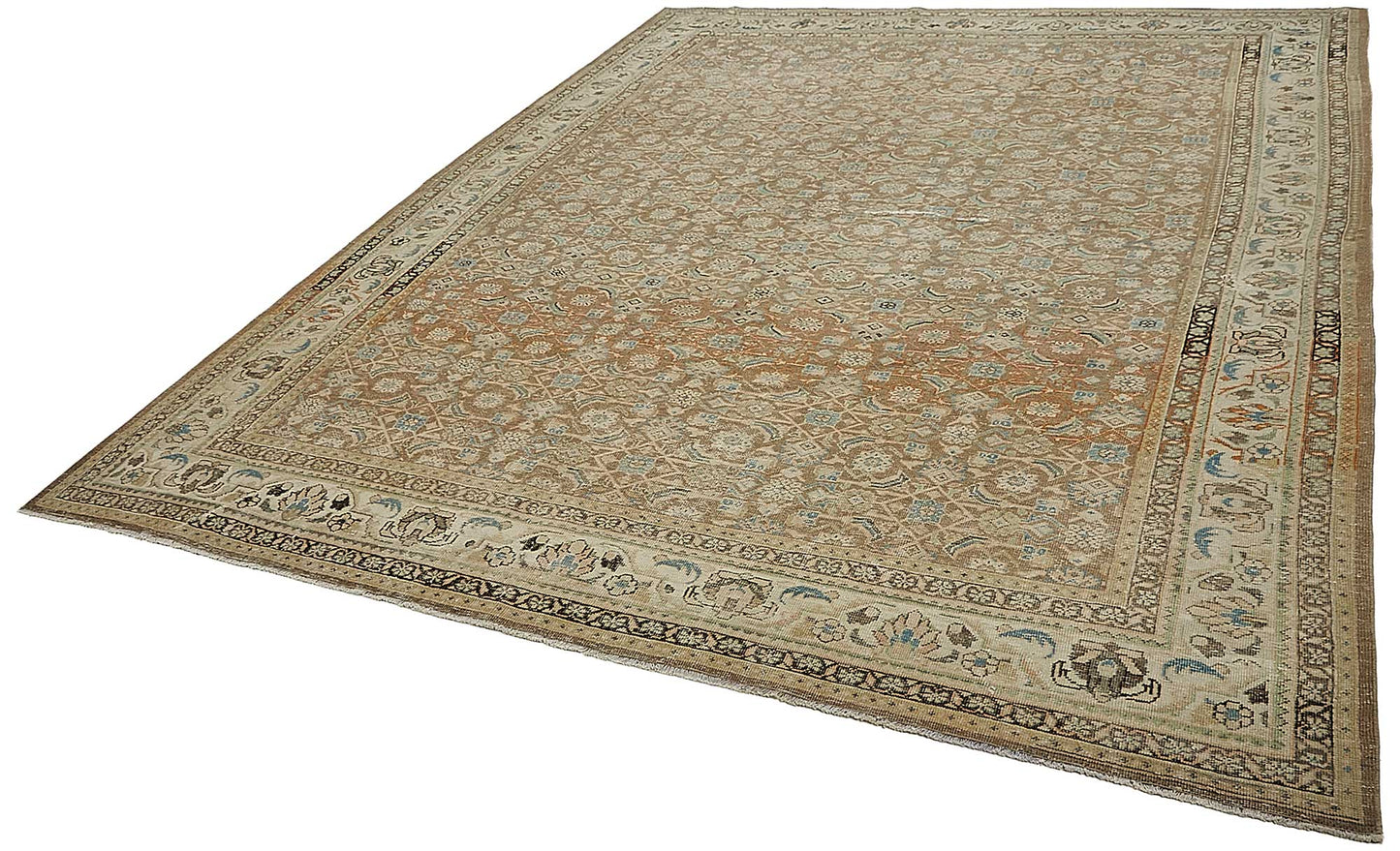 10x12 Antique Persian Mahal Rug - 50097
