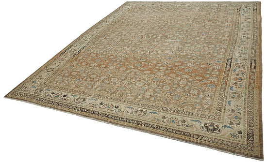 10x12 Antique Persian Mahal Rug - 50097
