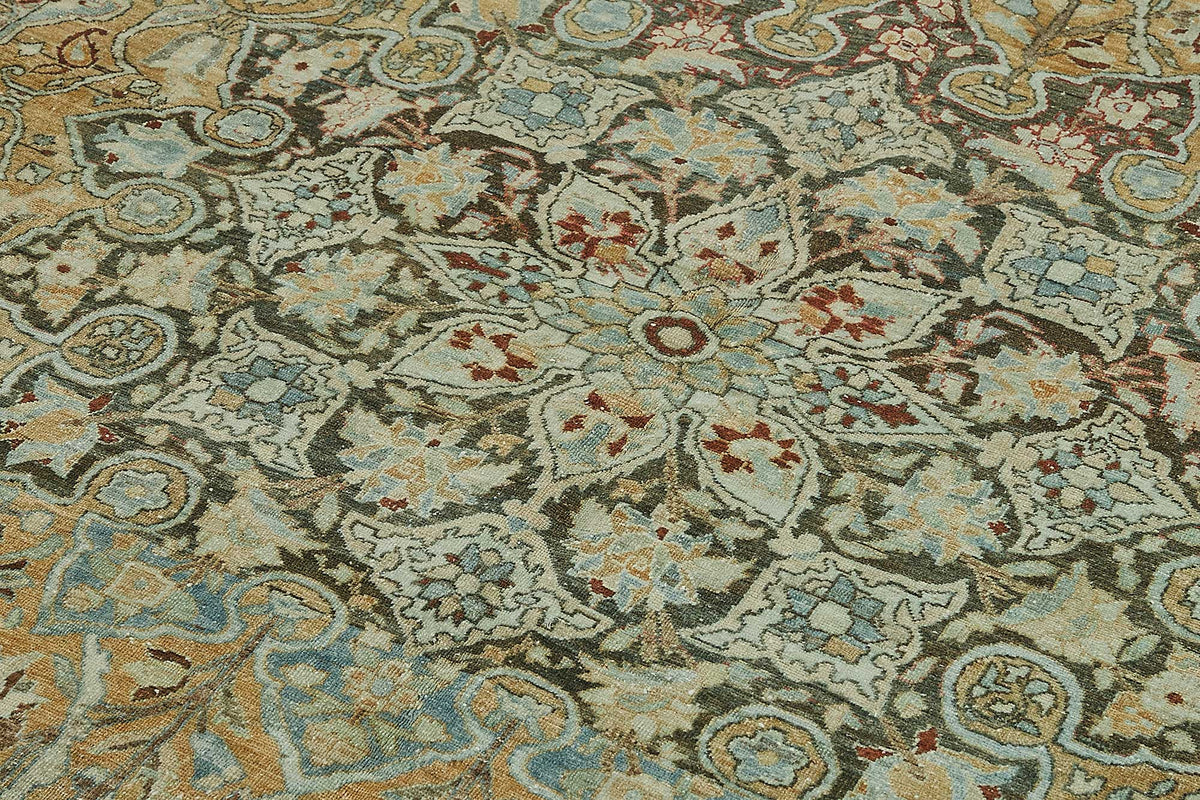 7x10 Antique Persian Kerman Rug - 50098