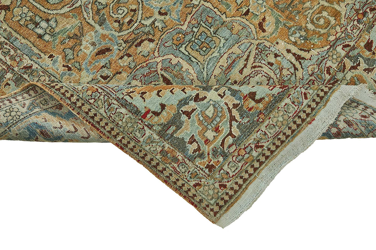 7x10 Antique Persian Kerman Rug - 50098