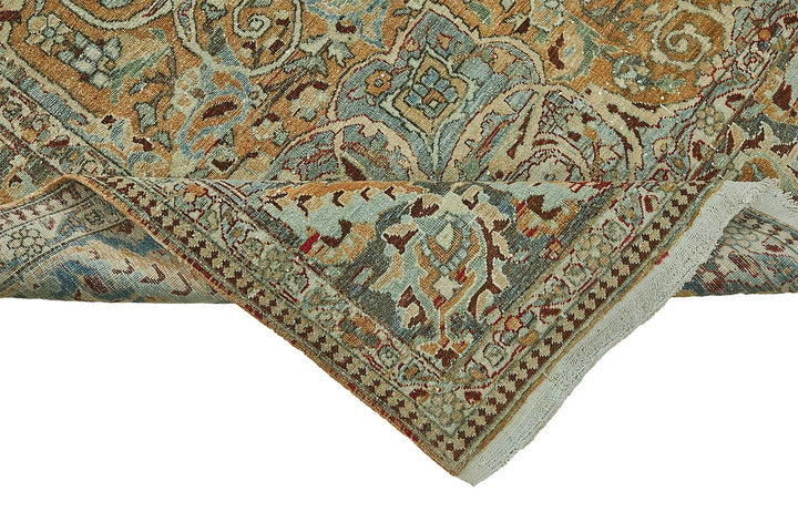 7x10 Antique Persian Kerman Rug - 50098