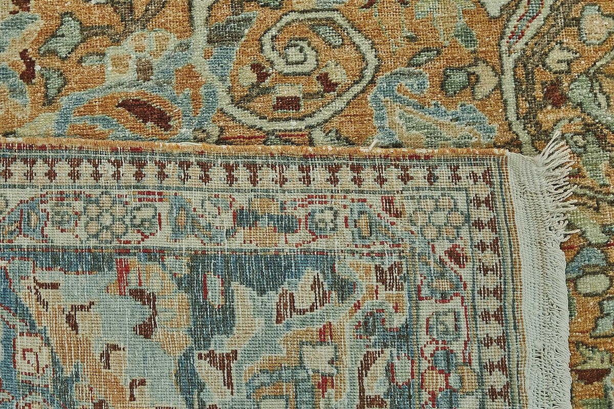 7x10 Antique Persian Kerman Rug - 50098