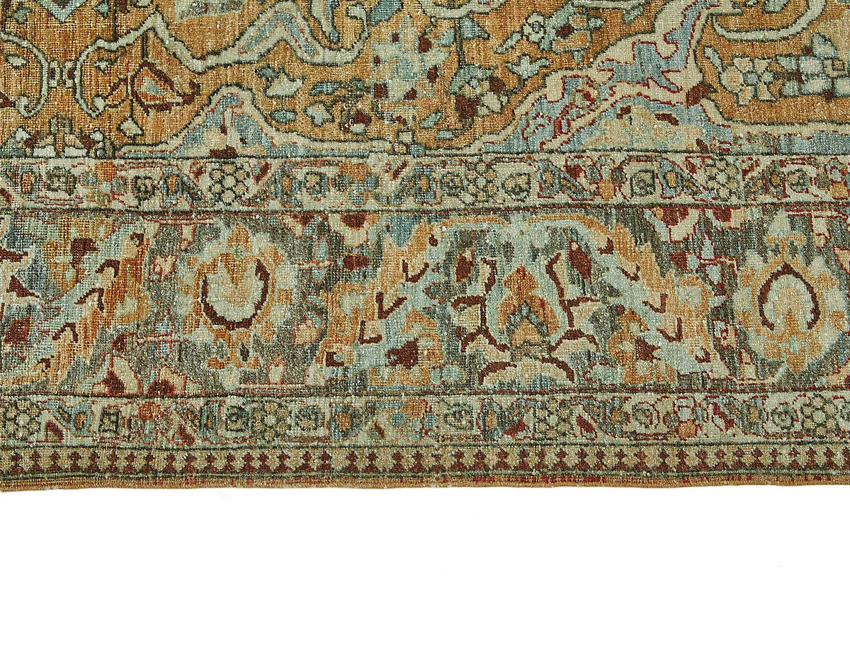 7x10 Antique Persian Kerman Rug - 50098