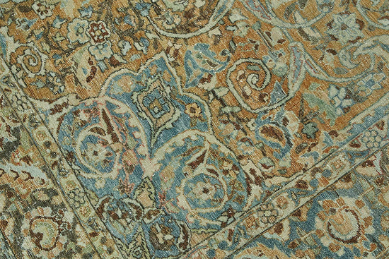 7x10 Antique Persian Kerman Rug - 50098