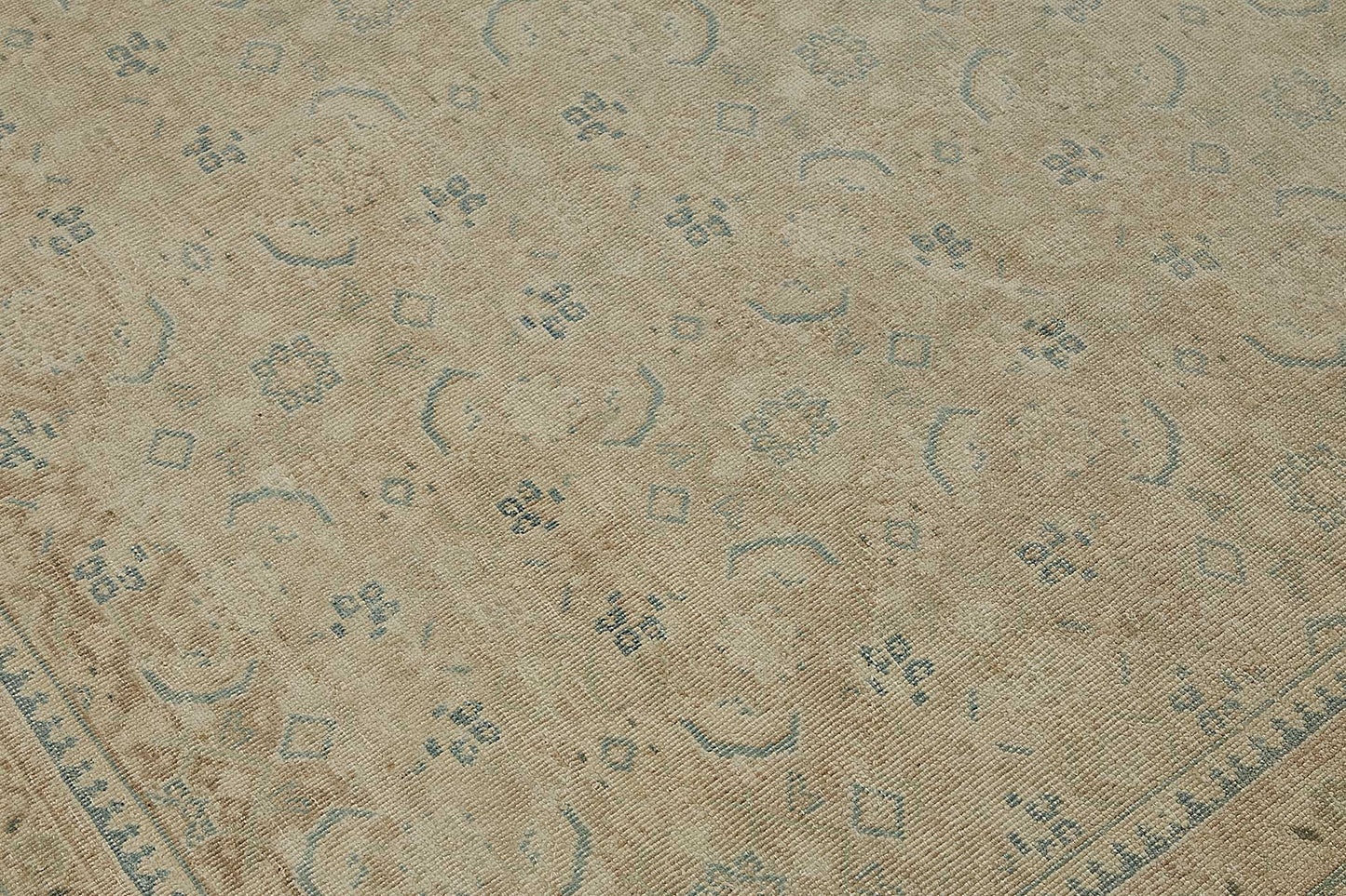 9x13 Antique Persian Kerman Rug - 50099