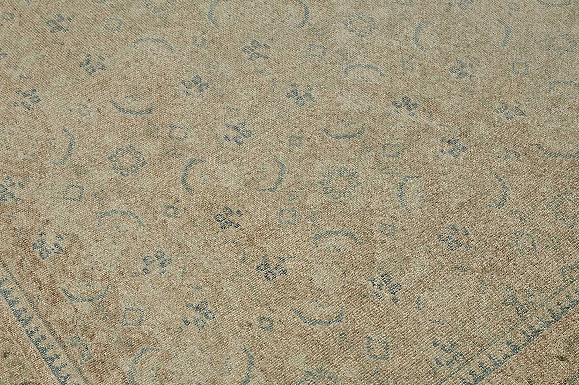 9x13 Antique Persian Kerman Rug - 50099