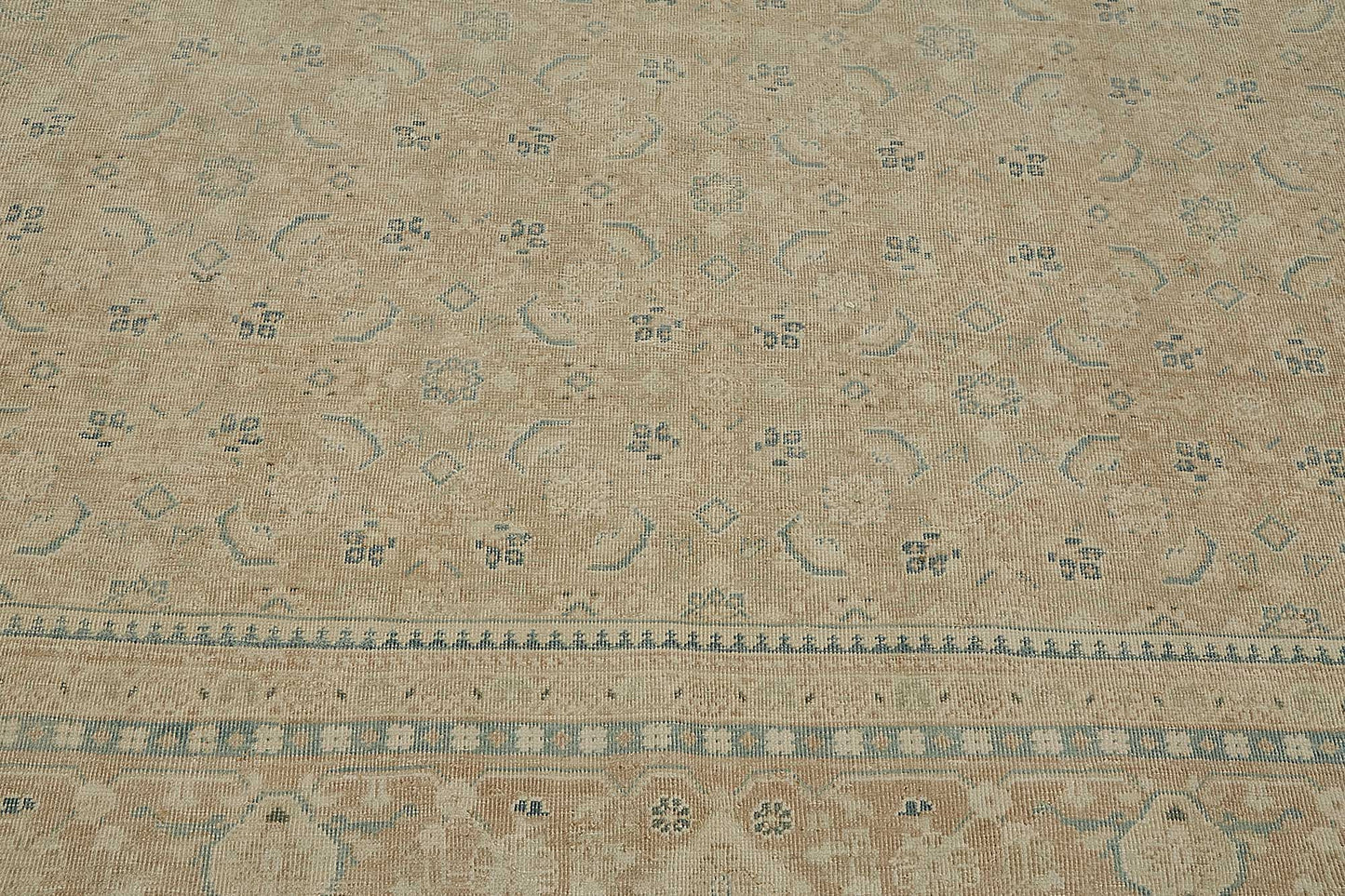 9x13 Antique Persian Kerman Rug - 50099