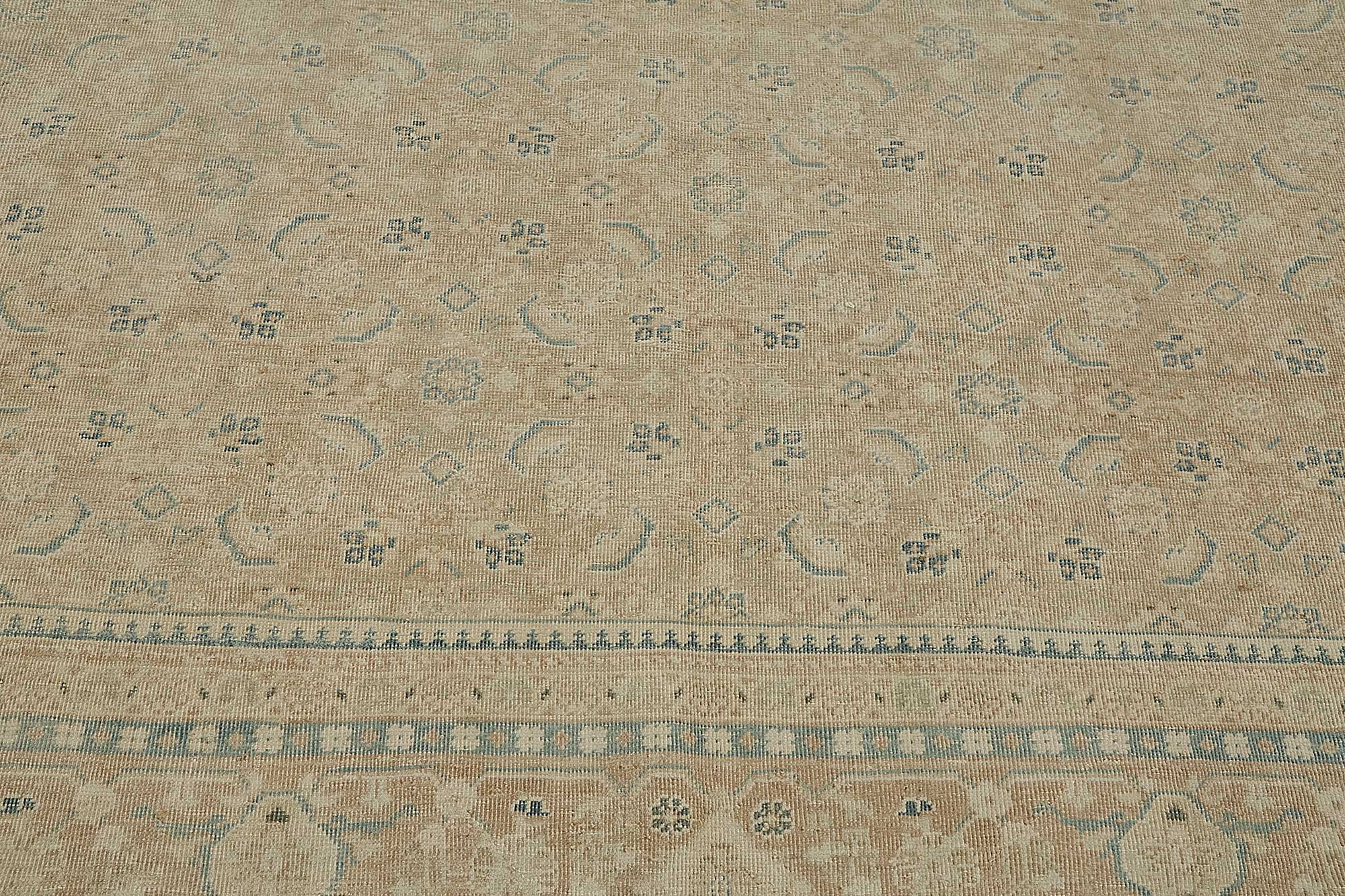 9x13 Antique Persian Kerman Rug - 50099