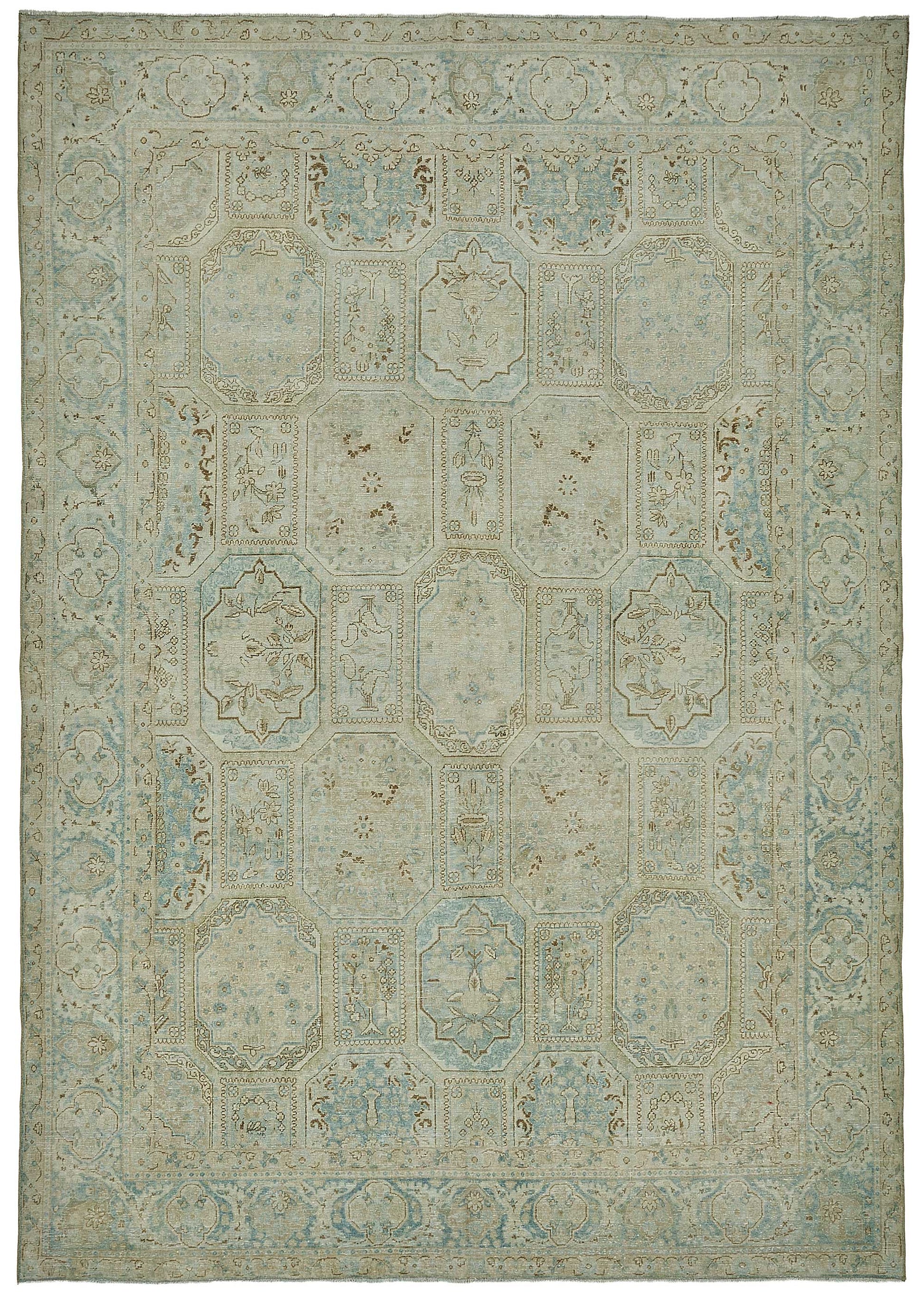 8x11 Antique Persian Bakshaish Rug - 50100