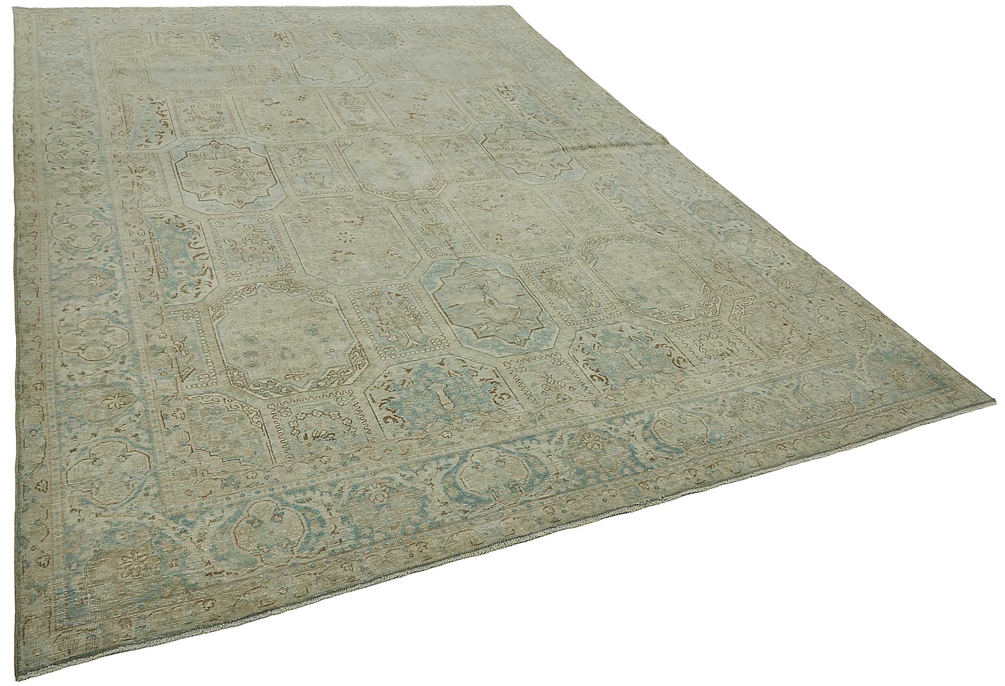 8x11 Antique Persian Bakshaish Rug - 50100