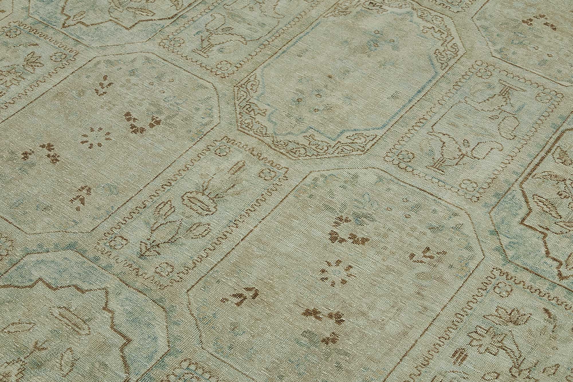 8x11 Antique Persian Bakshaish Rug - 50100