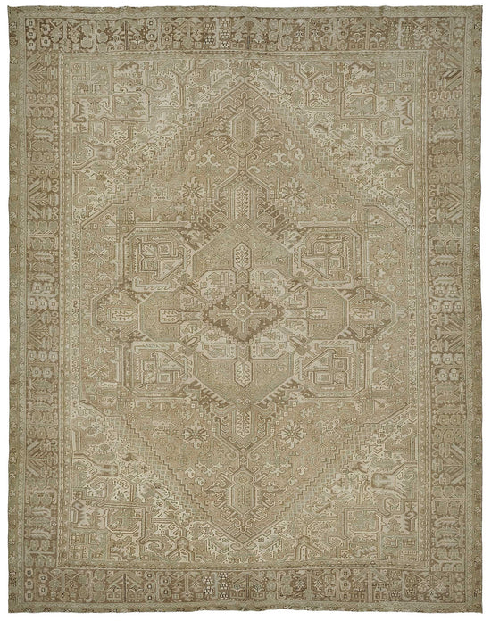 10x13 Antique Persian Heriz Rug - 50101