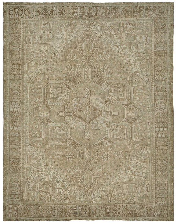 10x13 Antique Persian Heriz Rug - 50101