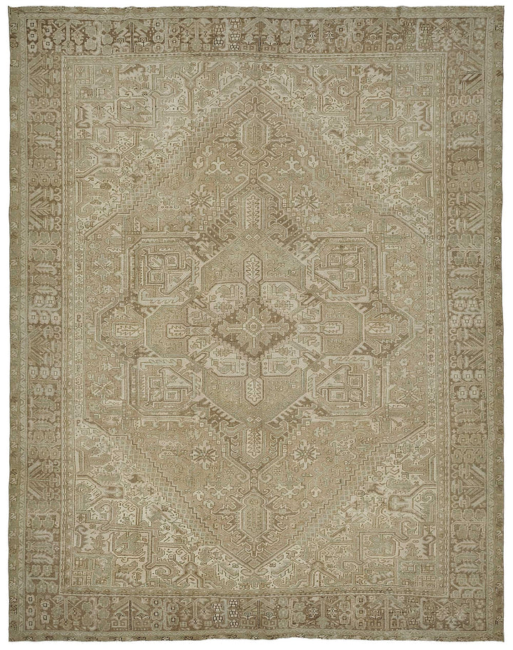 10x13 Antique Persian Heriz Rug - 50101