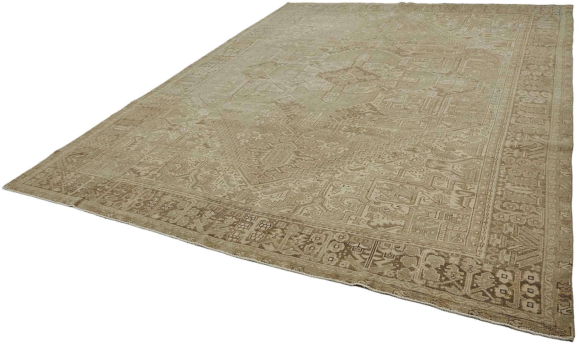 10x13 Antique Persian Heriz Rug - 50101