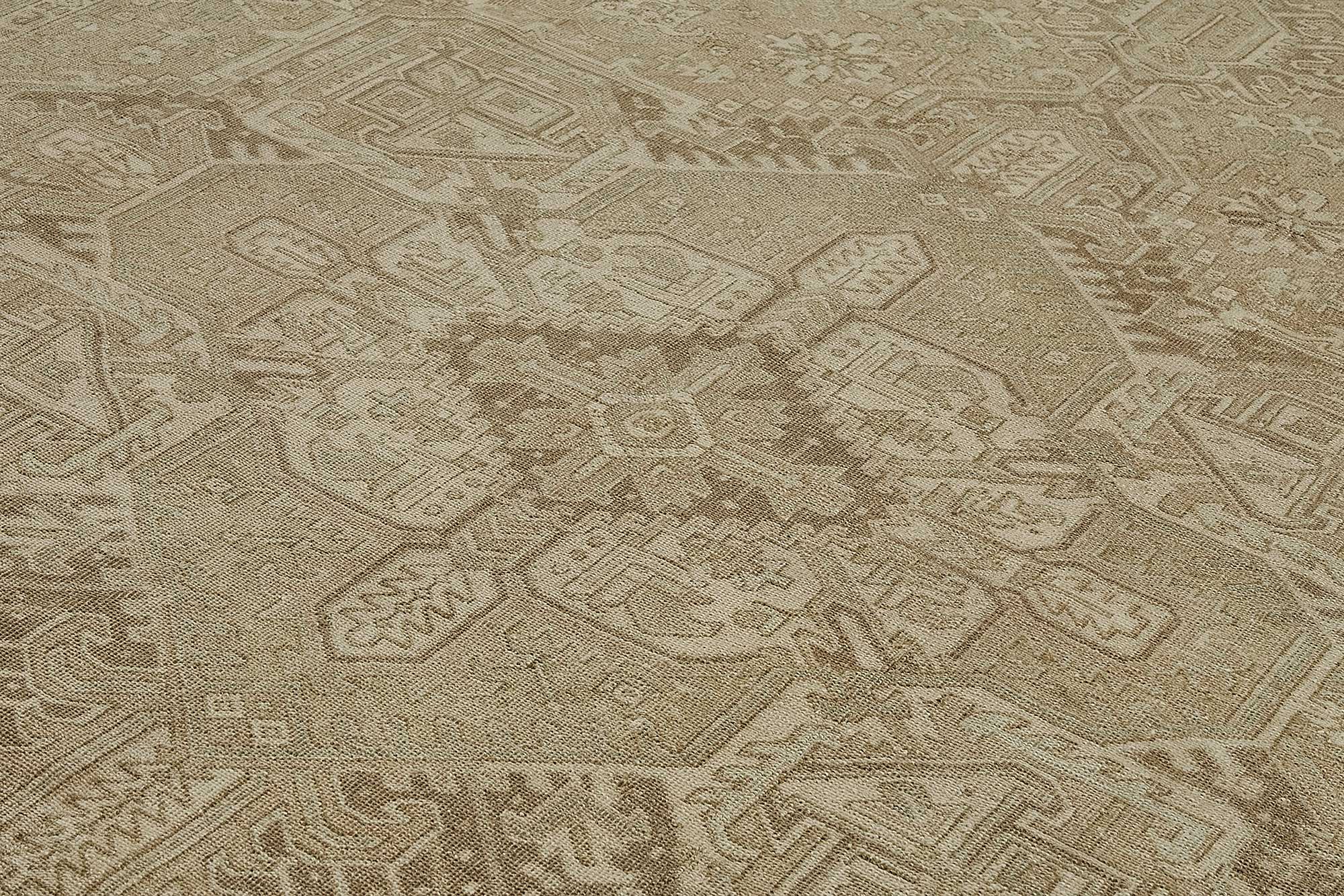 10x13 Antique Persian Heriz Rug - 50101